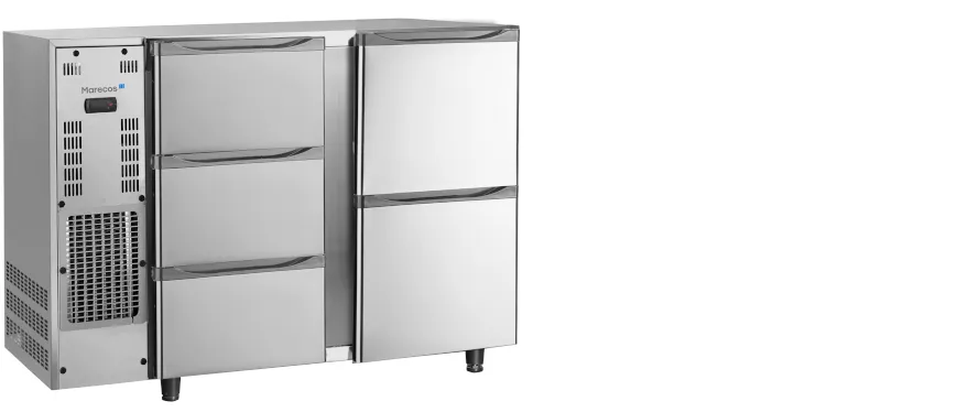 Marecos Kit Gavetas Frigobares Schubladenset Inox