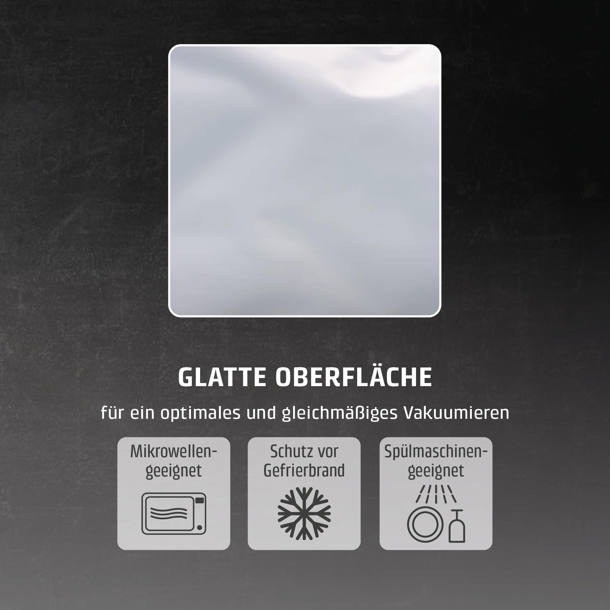 Caso Siegelrandbeutel 25x35 cm 100 Stück 90 µm
