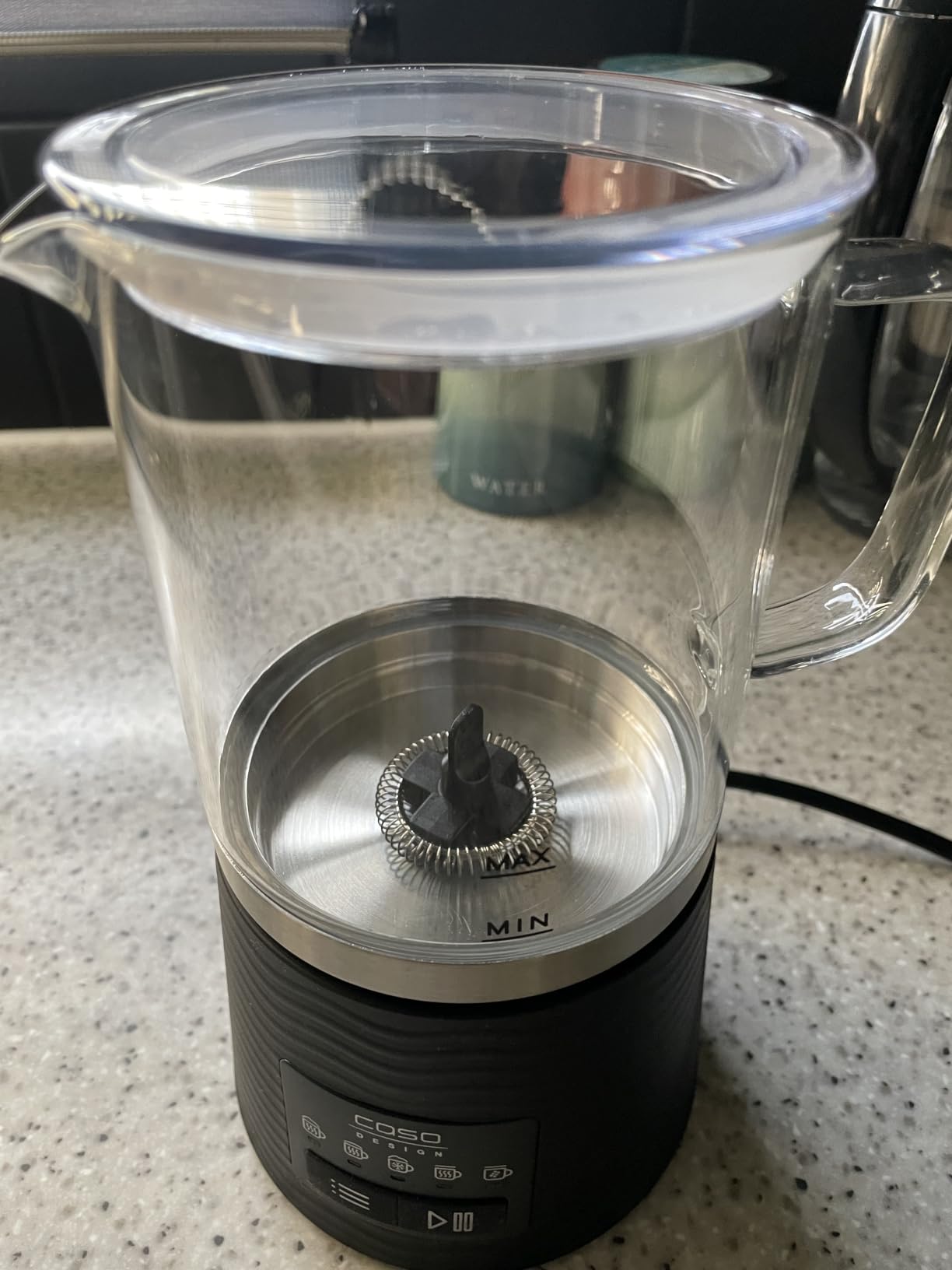 CASO CappuLatte Milchaufschäumer Glas 250/400 ml
