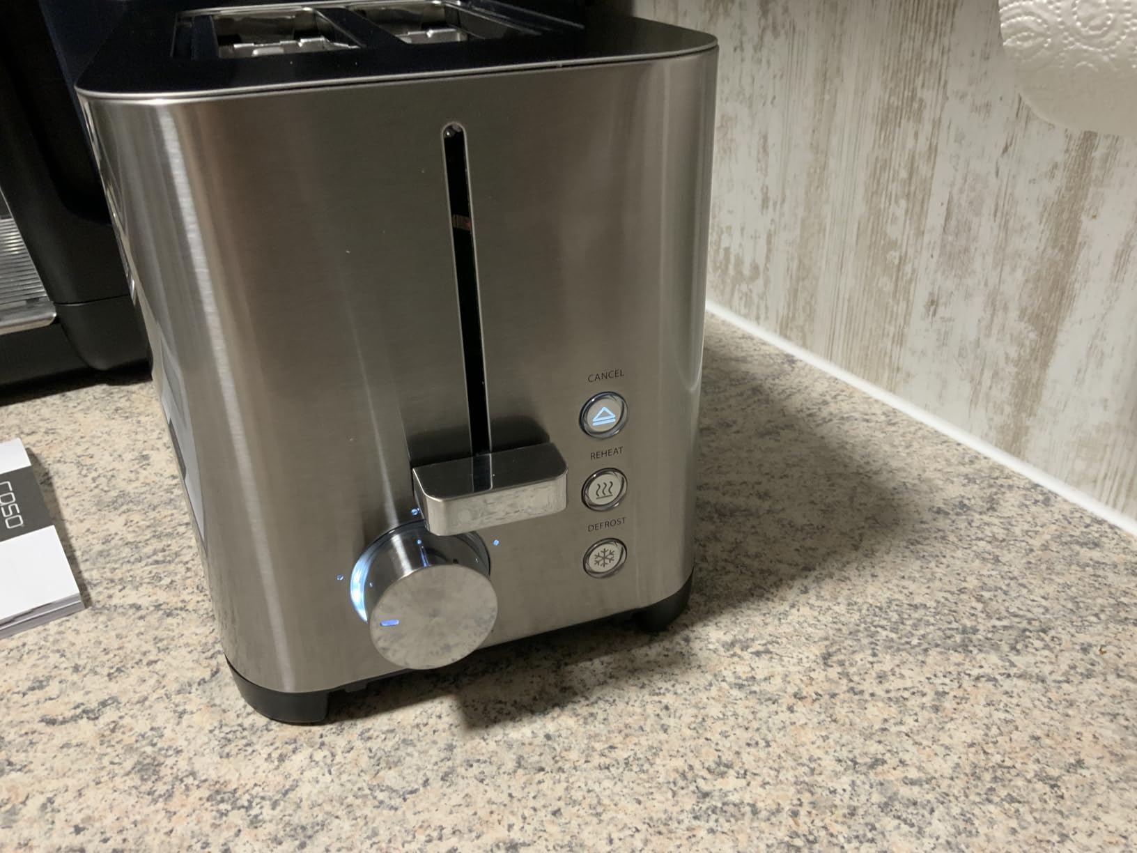 Caso Selection T2 Toaster Edelstahl 2 Scheiben 7 Stufen