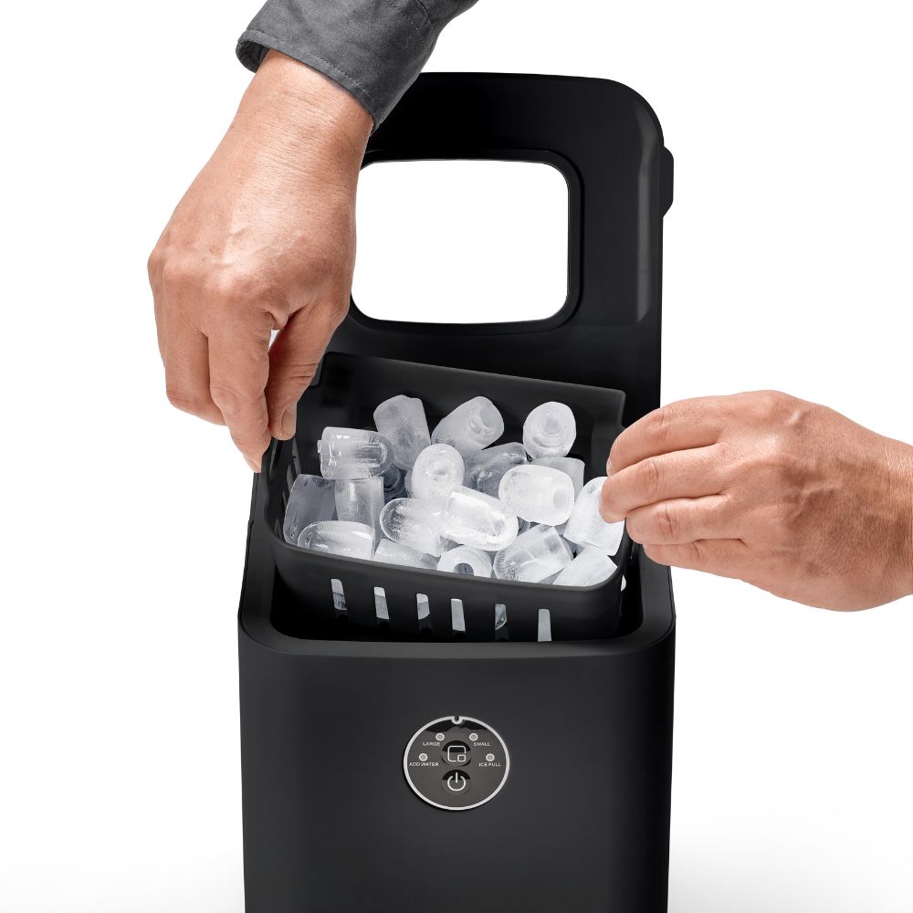 Solis Ice Cube Express Eiswürfelmaschine Schwarz 12kg/Tag