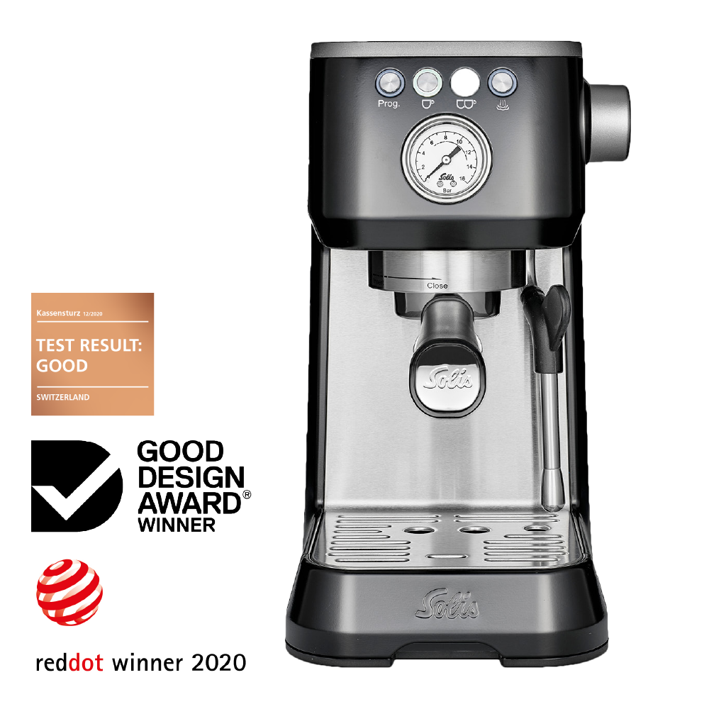 Solis Barista Perfetta Plus Espressomaschine Schwarz PID