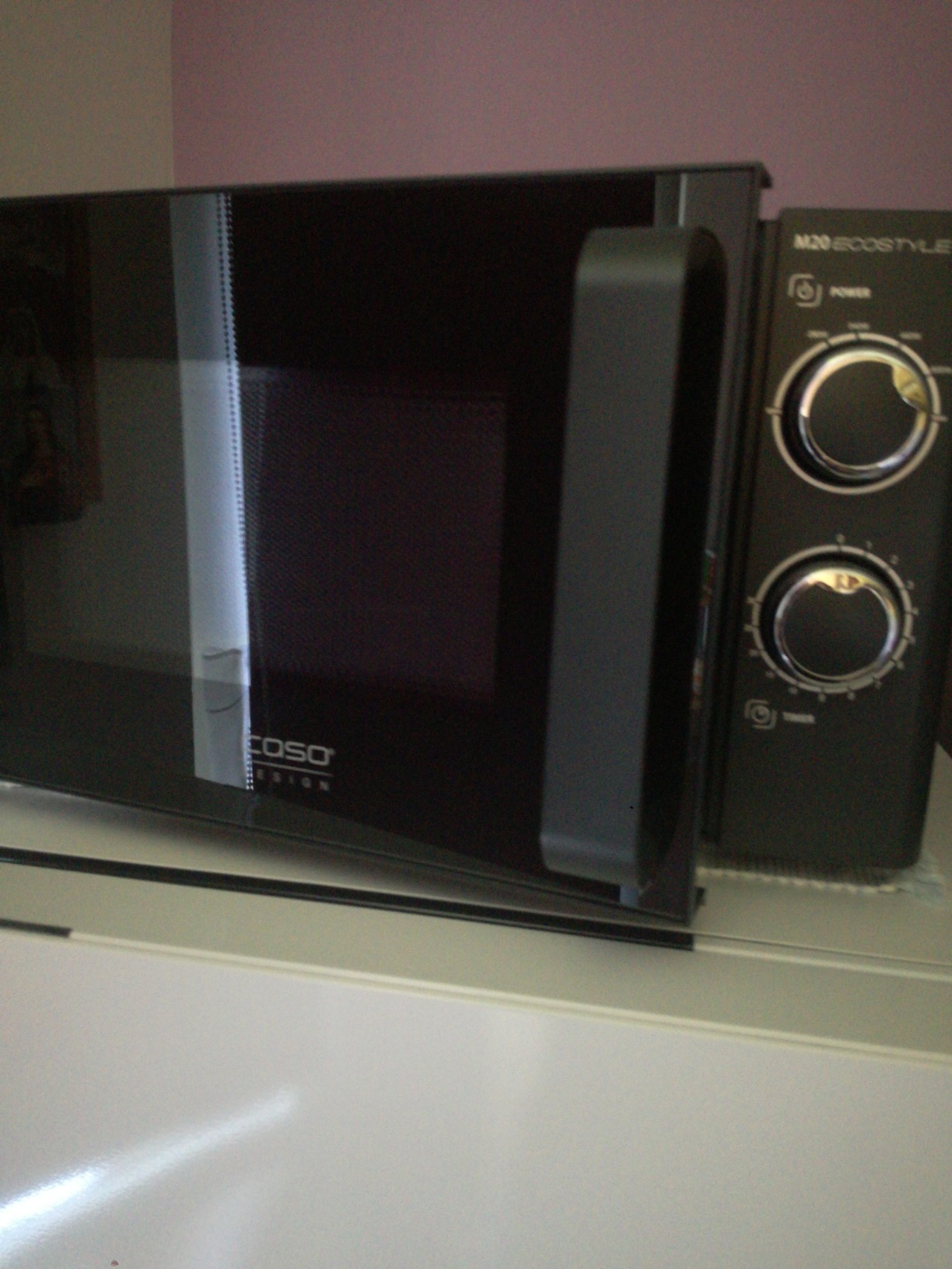 CASO M20 Ecostyle Mikrowelle 20 L 700 W anthrazit