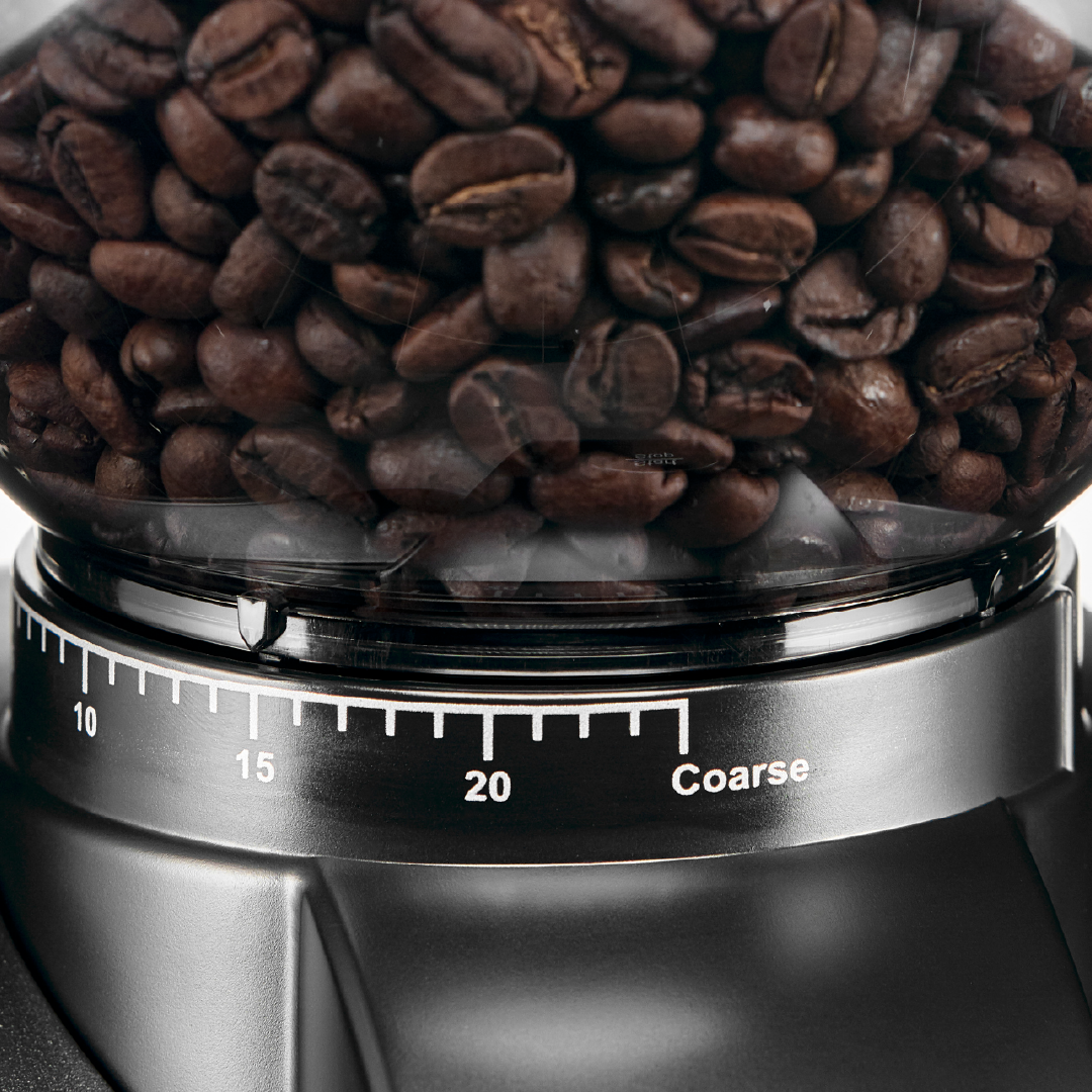 Solis Scala Zero Static Kaffeemühle Schwarz 24 Mahlgrade