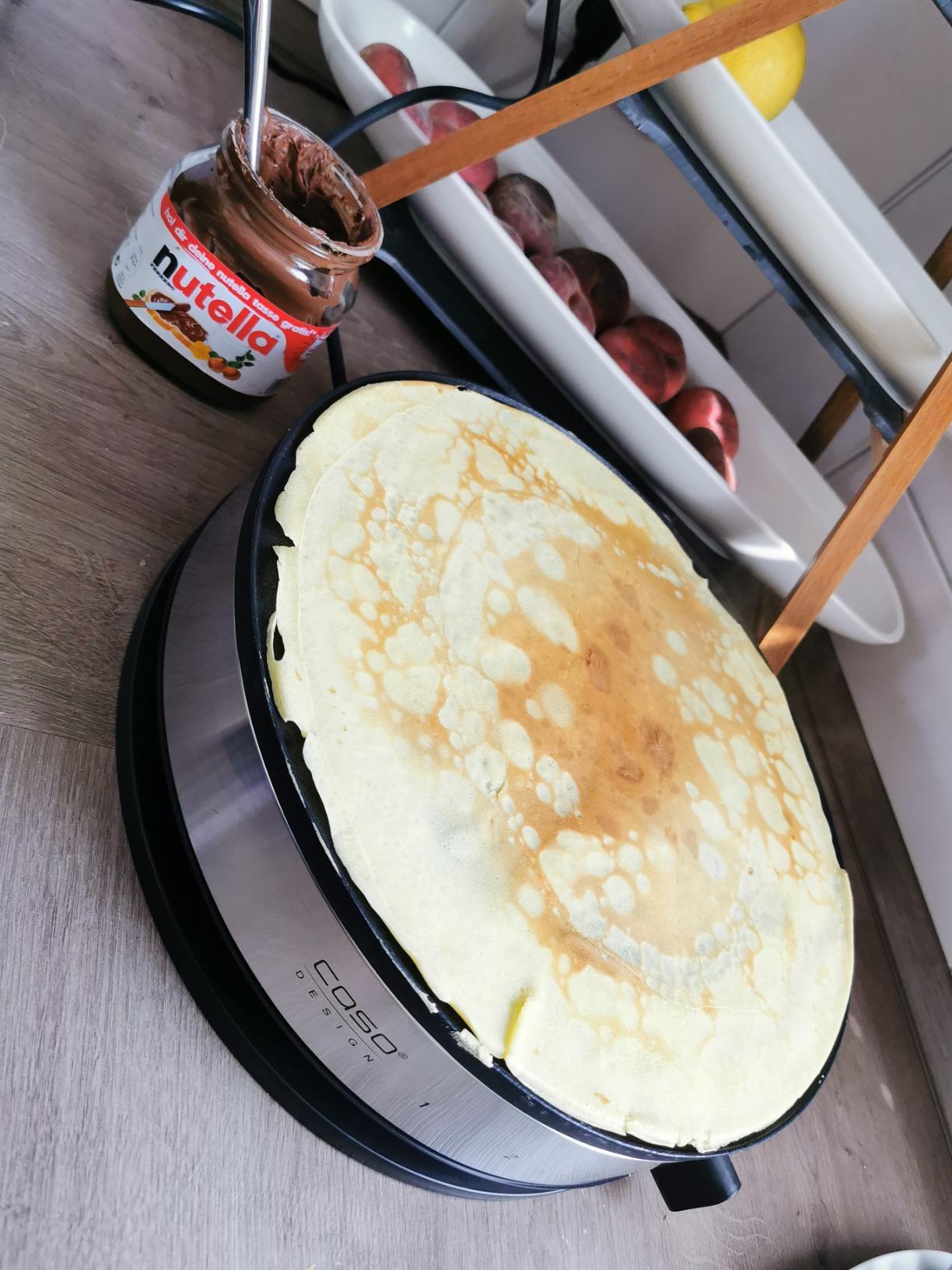 CASO CM 1300 Crepes Maker 33 cm Antihaft Edelstahl