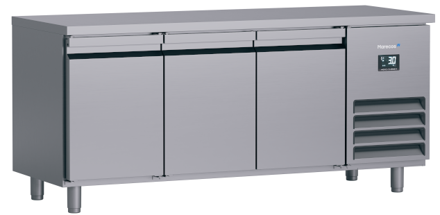 Marecos FCG 3 PO Tiefkühltisch 3-türig -15/-22°C