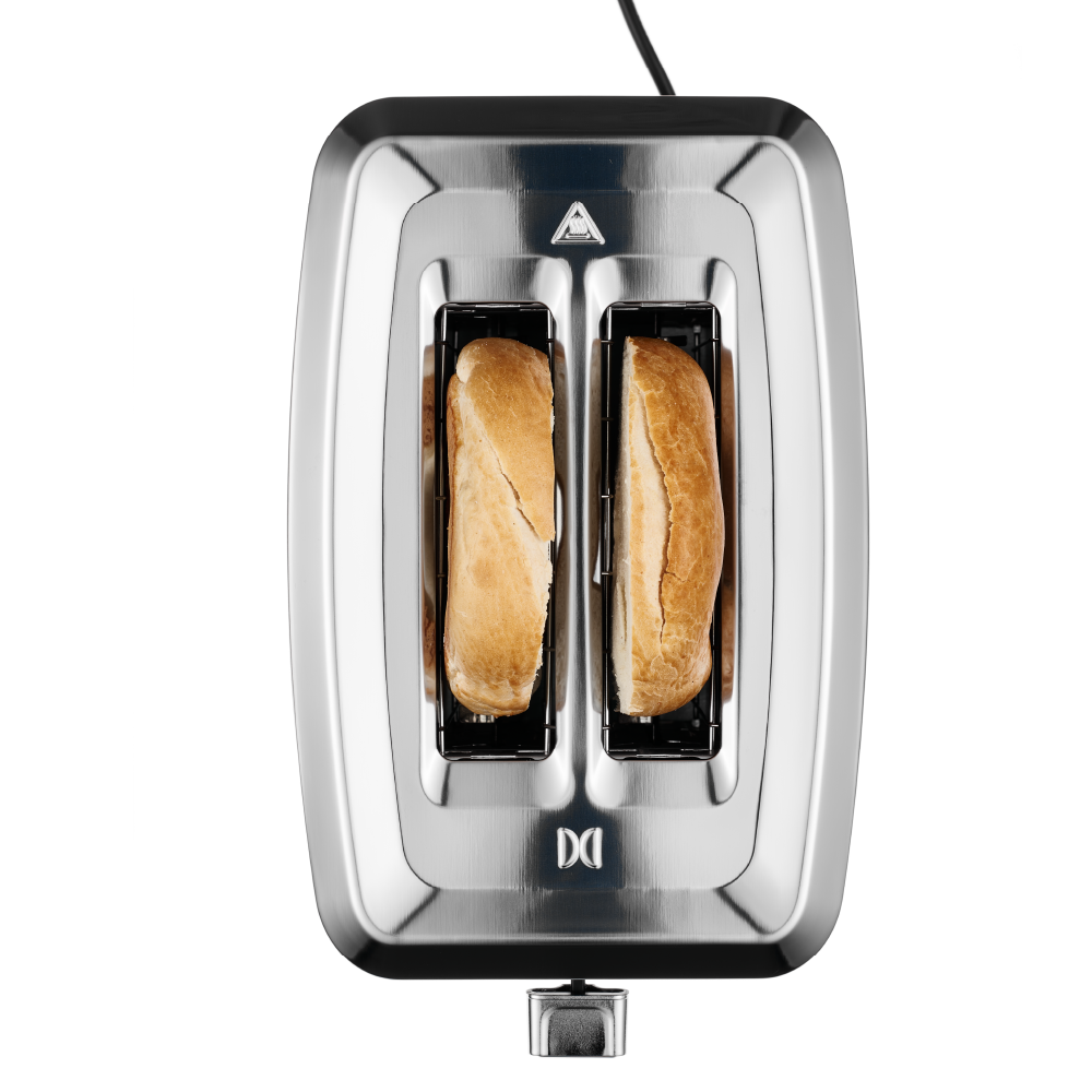 Solis Flex Toaster 2-Scheiben 7 Programme Brötchenaufsatz