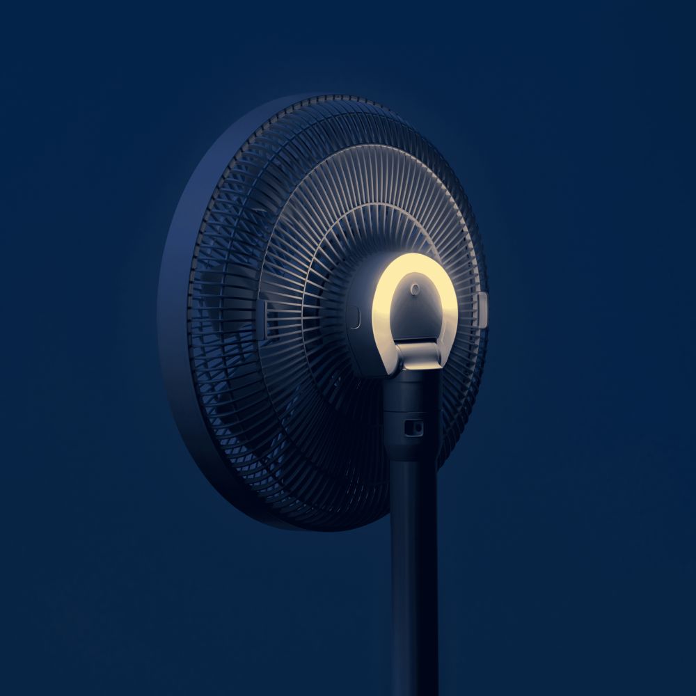 Solis Duo Fan Ventilator Akku 2-in-1 Typ 7590 leise