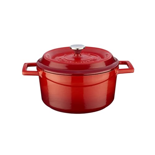 Lava Signature Series LVYTC20K2R Bräter 20 cm 2,6 L Rot-Schwarz