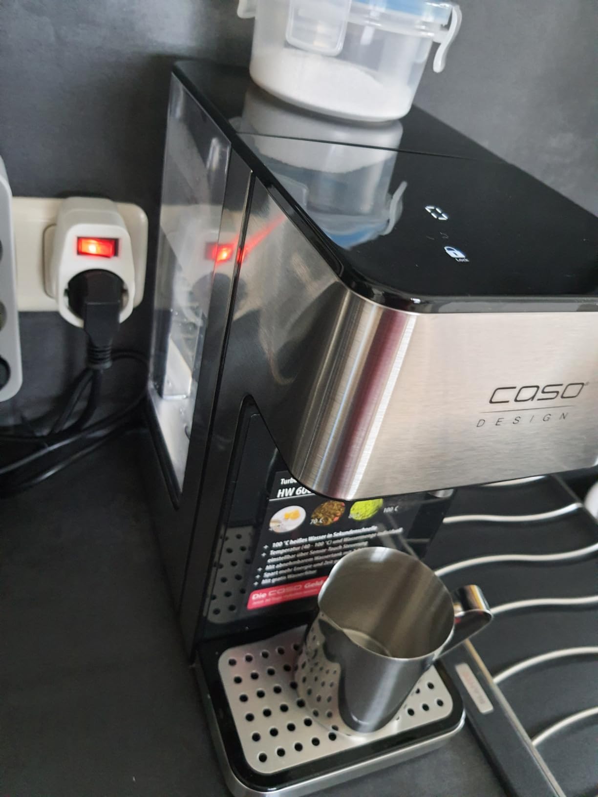 Caso Beverage HW 600 Heißwasserspender 2,7L Edelstahl 2600W