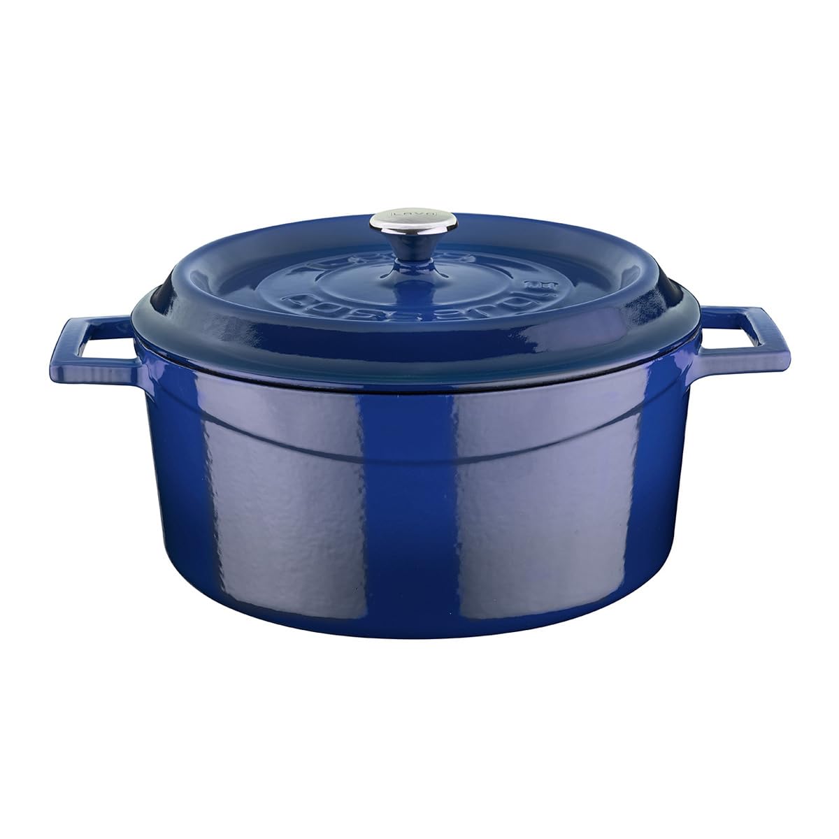 Lava Signature Series LVYTC24K2B Bräter 4,5 L Blau emailliert