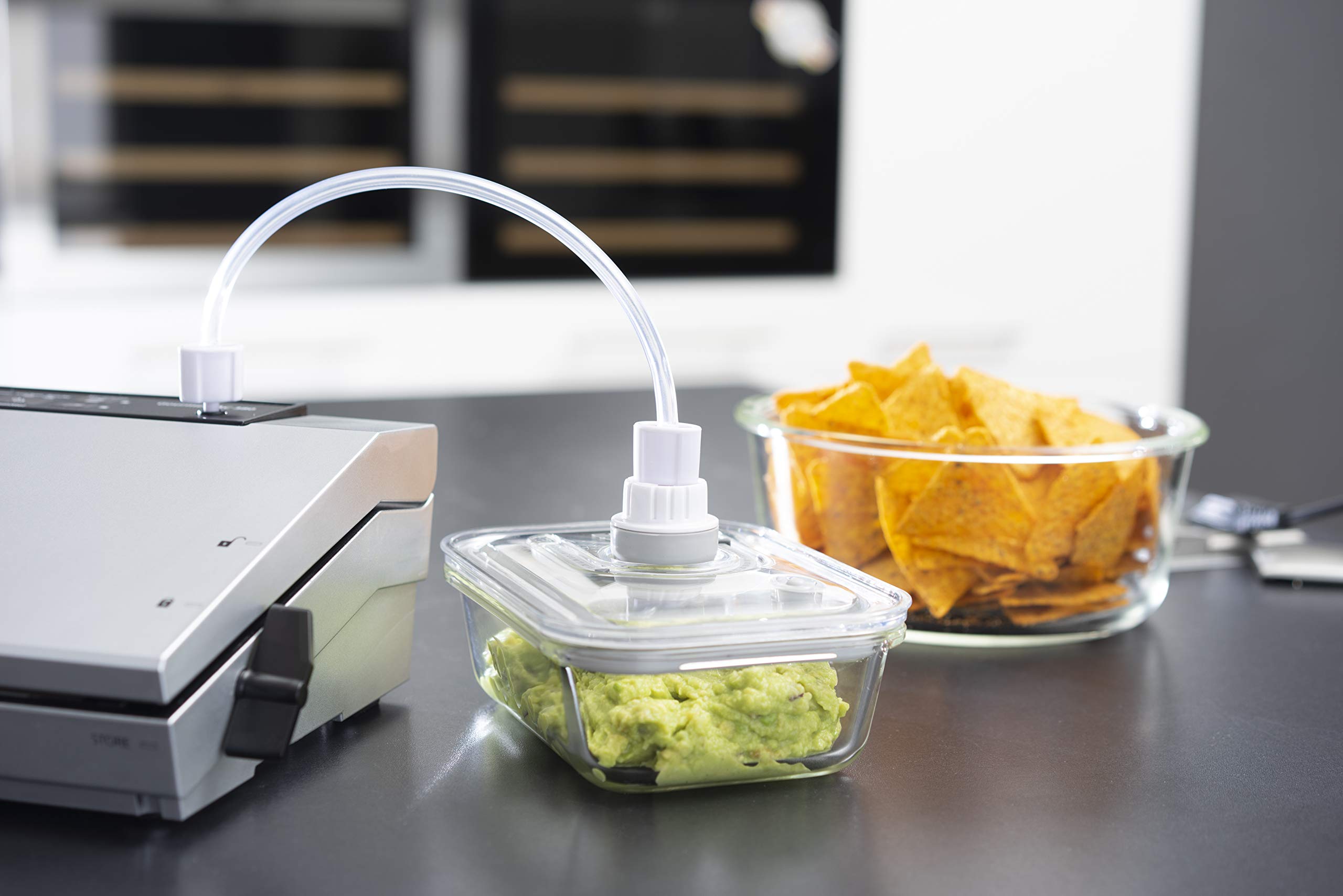 CASO VacuBoxx EM Vakuumbehälter Glas eckig 600 ml
