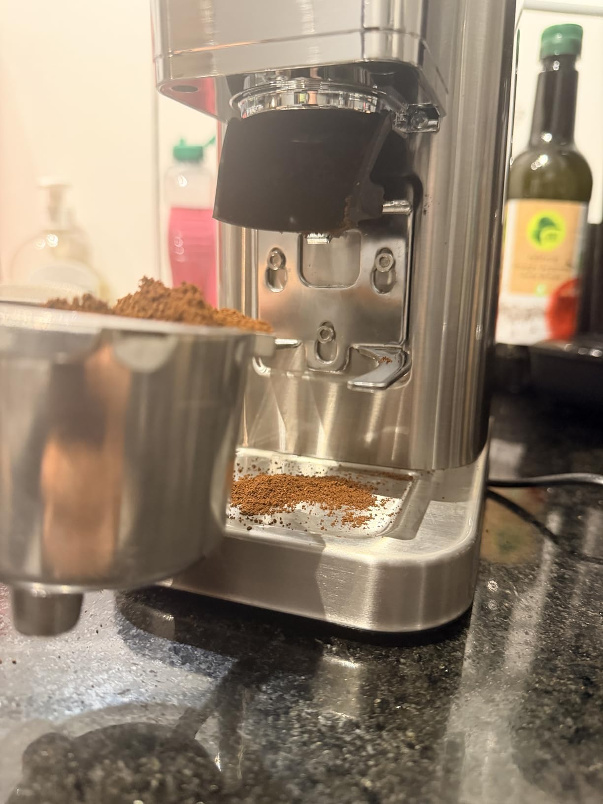 Caso BaristaChef Inox Kaffeemühle Edelstahl 48 Mahlgrade