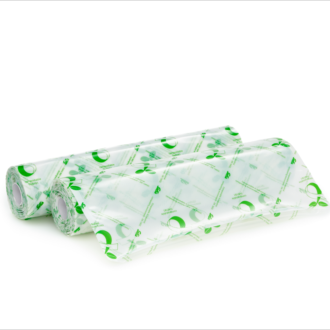 Solis Vac Prestige Vakuumrollen kompostierbar 30x600cm 2 Rollen