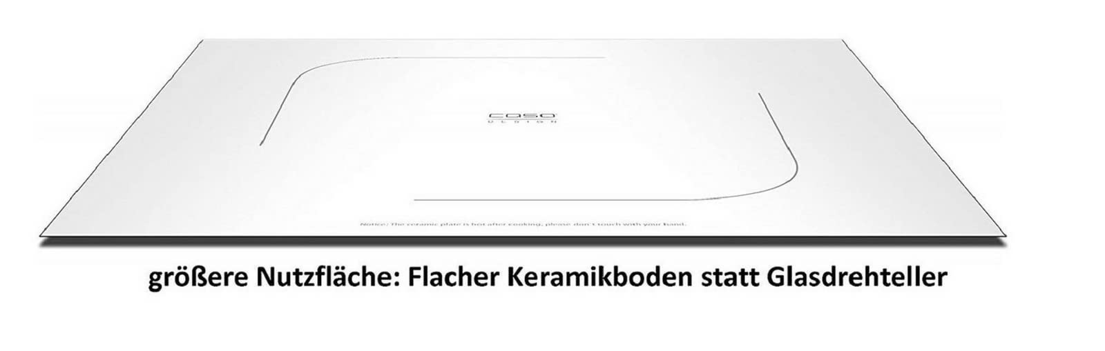 Caso MG 25 Ceramic Menu Mikrowelle mit Grill 25 L