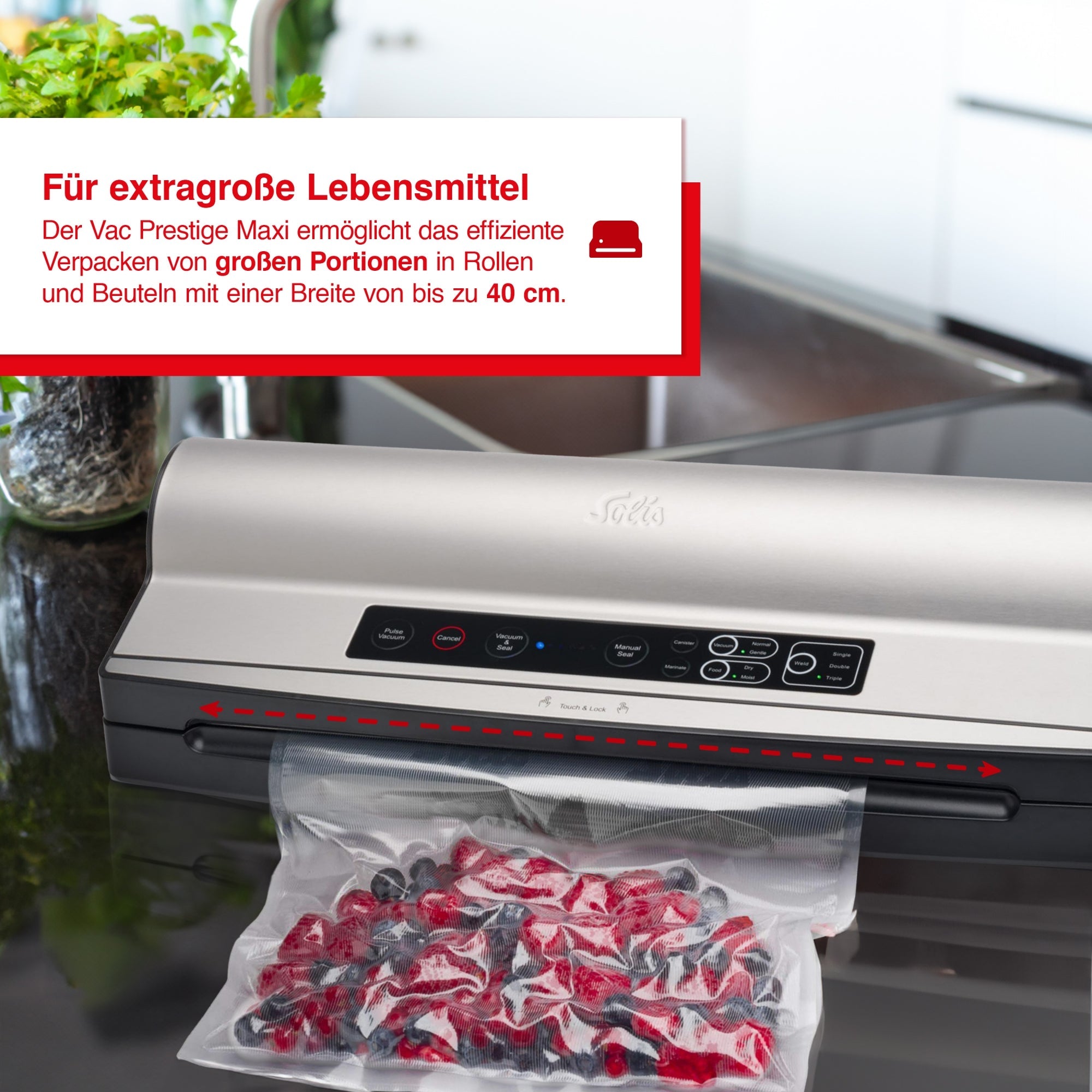 Solis Vac Prestige Maxi 40cm 5706 Vakuumierer