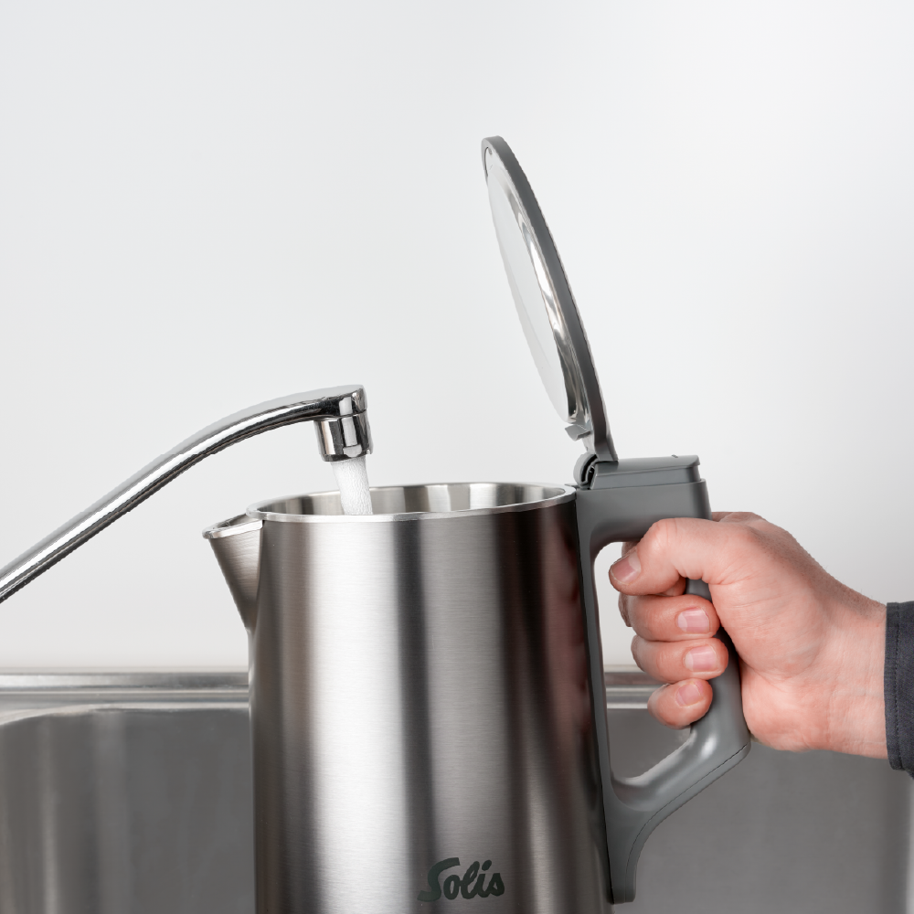 Solis Eco Boil Kettle Wasserkocher Doppelwand Edelstahl