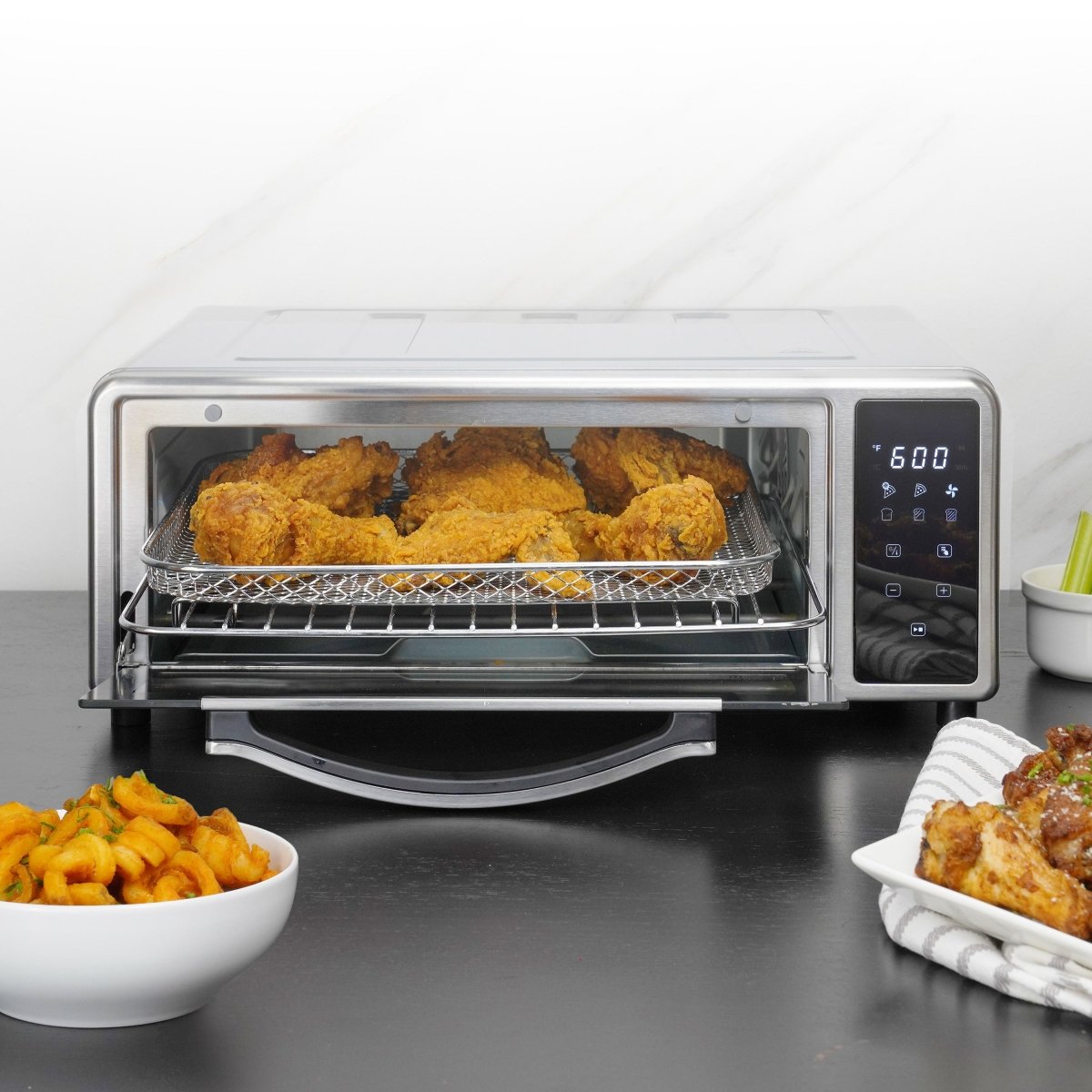 Kalorik MAXX Pizzaofen 12 Zoll mit Pizzastein 600°F Heißluft