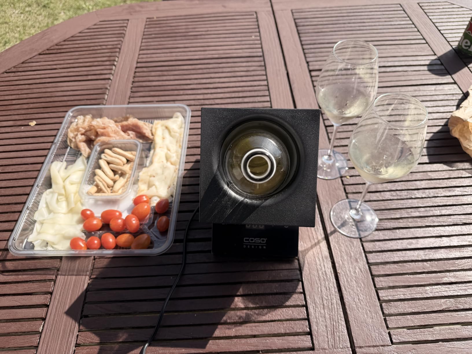 Caso WineCase One Black Weinkühler 5-18°C