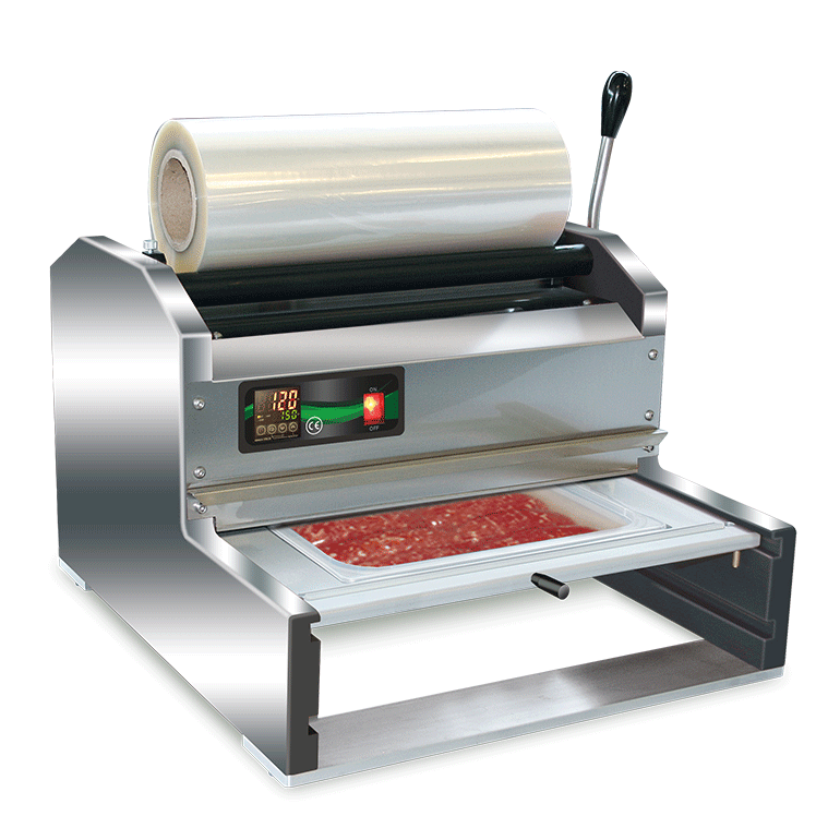 Lavezzini Packmatic 400 Schalenversiegler Thermosiegler Edelstahl