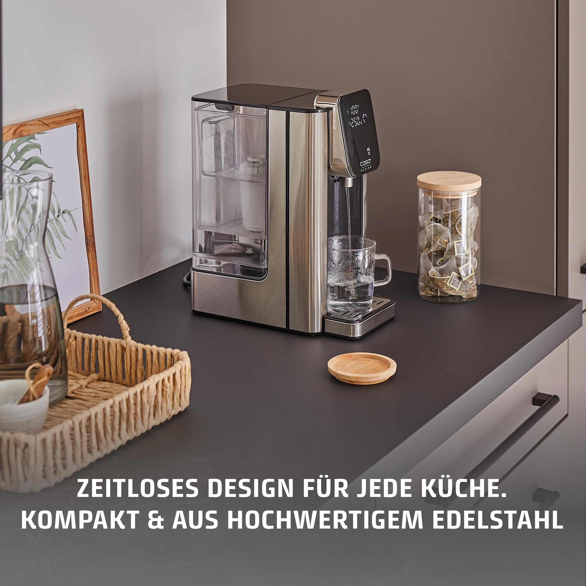CASO HW 660 Heißwasserspender 2,7 l Schwarz 2600 W