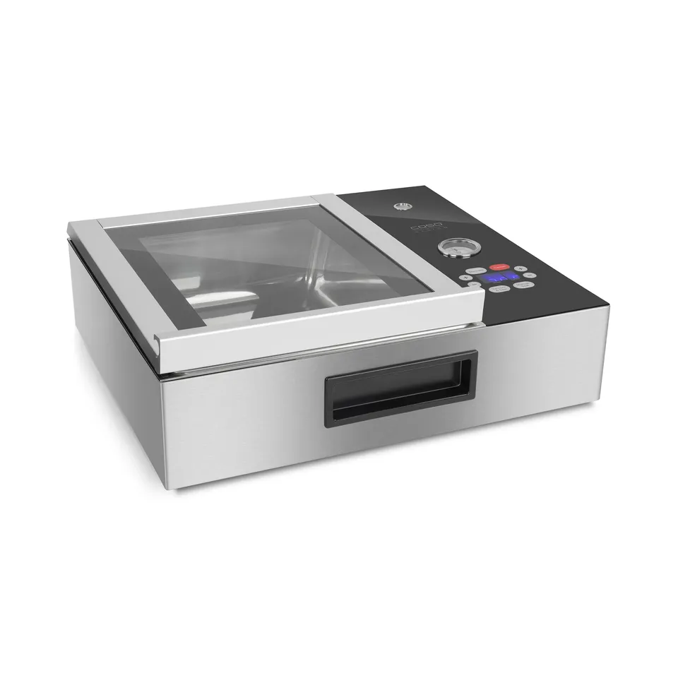 CASO VacuChef Slim-Line Kammervakuumierer Edelstahl 8 L