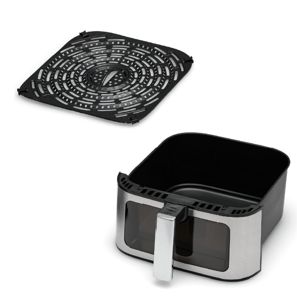 Solis Air Fry & Dry XL Heißluftfritteuse Silber 7,5 L