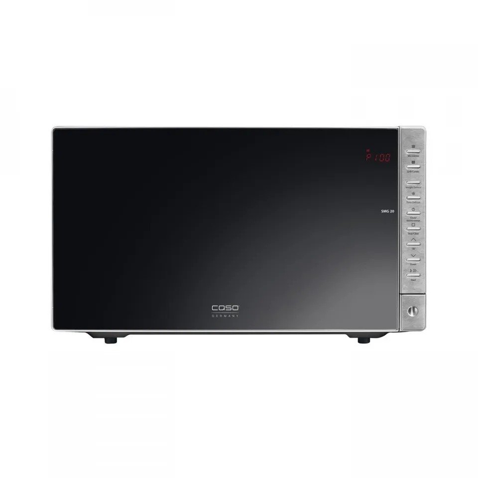 CASO SMG 20 Mikrowelle mit Grill 20L 800W Edelstahl