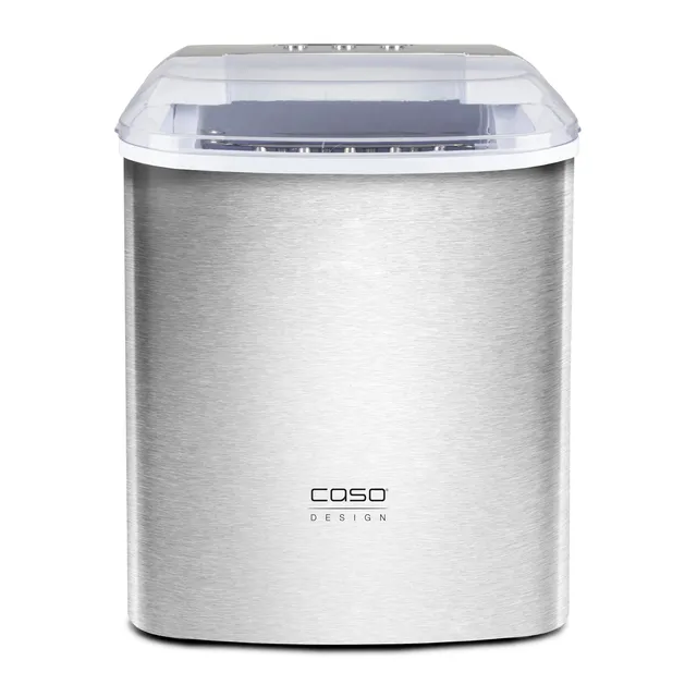 CASO IceChef Pro Eiswürfelmaschine Edelstahl 12 kg LCD