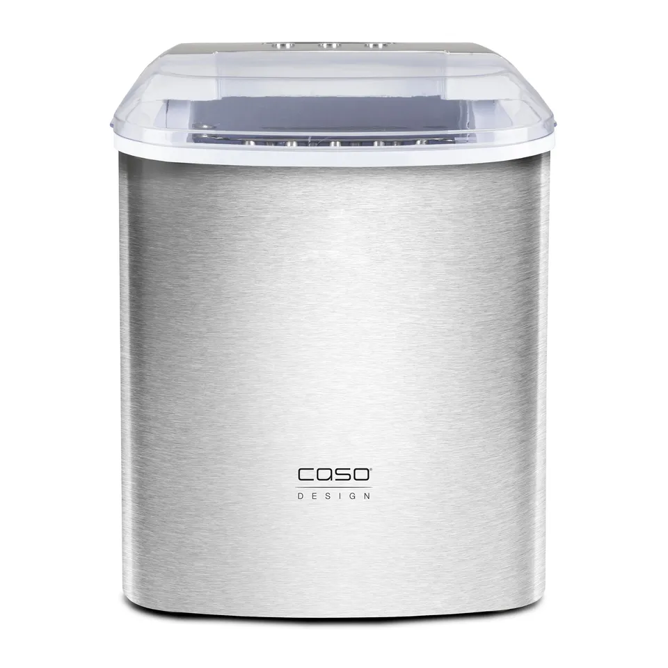 CASO IceChef Pro Eiswürfelmaschine Edelstahl 12 kg LCD