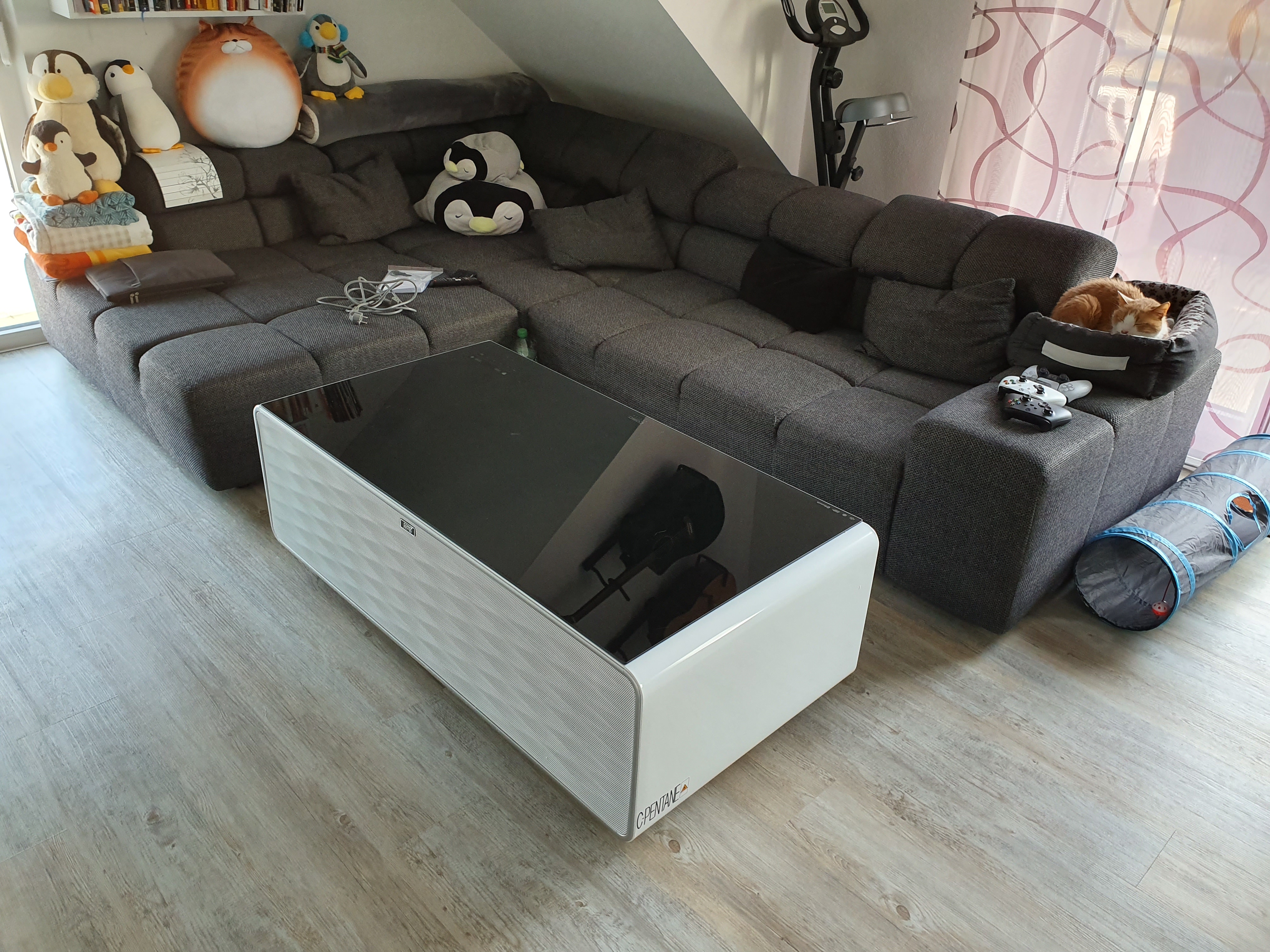 Caso Sound & Cool Getränkekühler Lounge-Tisch 130 L