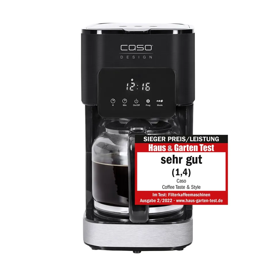 CASO Coffee Taste&Style Kaffeemaschine 1,5L 12 Tassen