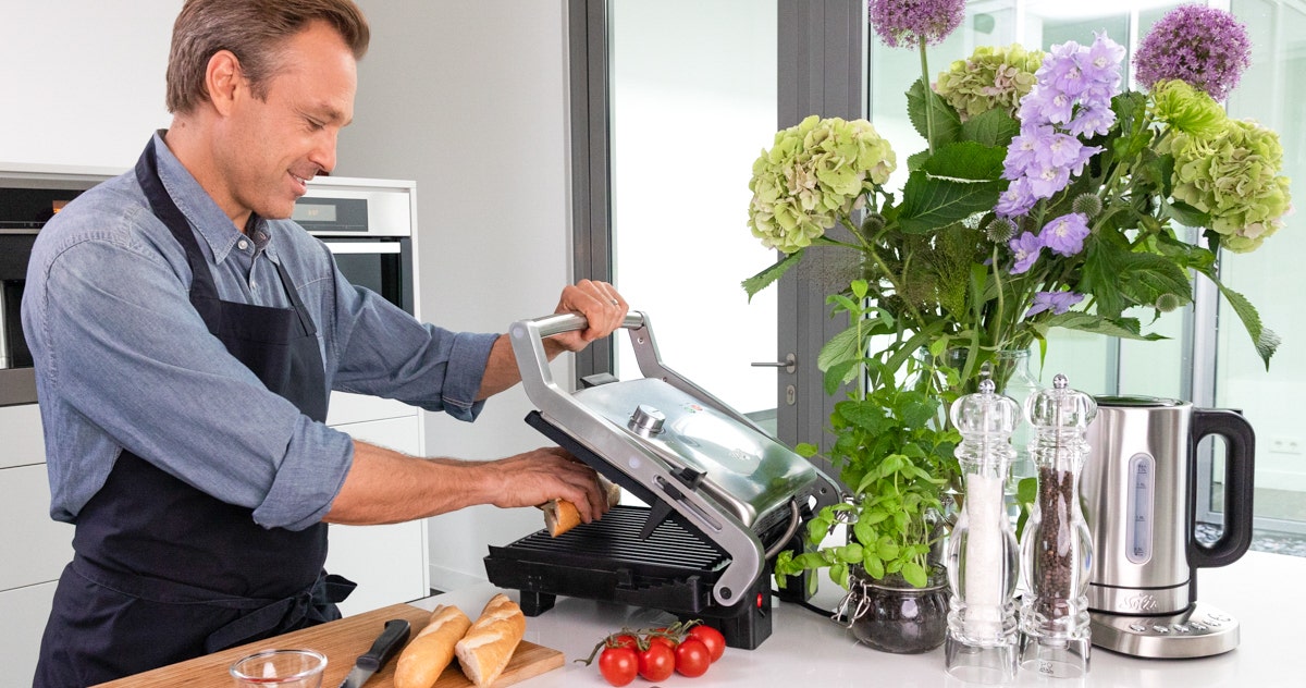 Solis Grill & More Sandwichplatten 2 Stk Antihaft 29cm