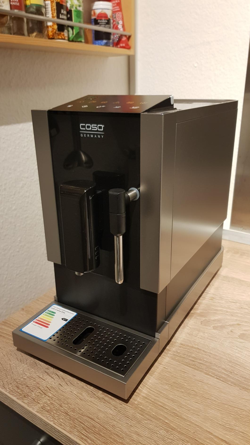 Caso Café Crema One Kaffeevollautomat Edelstahl 160 g