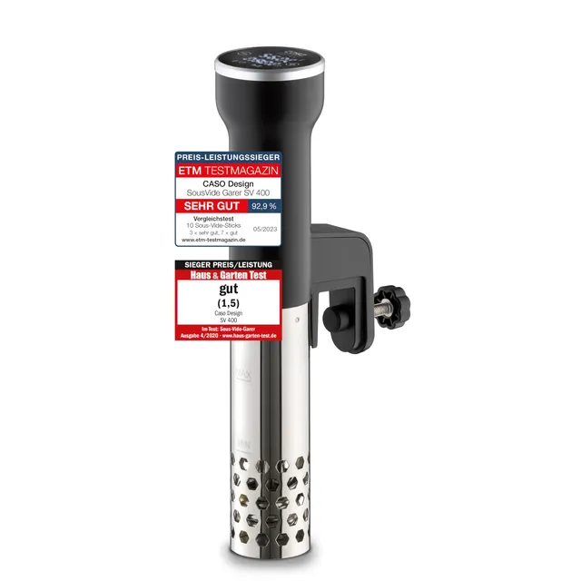 Caso SV400 Sous Vide Stick Edelstahl 1000 W