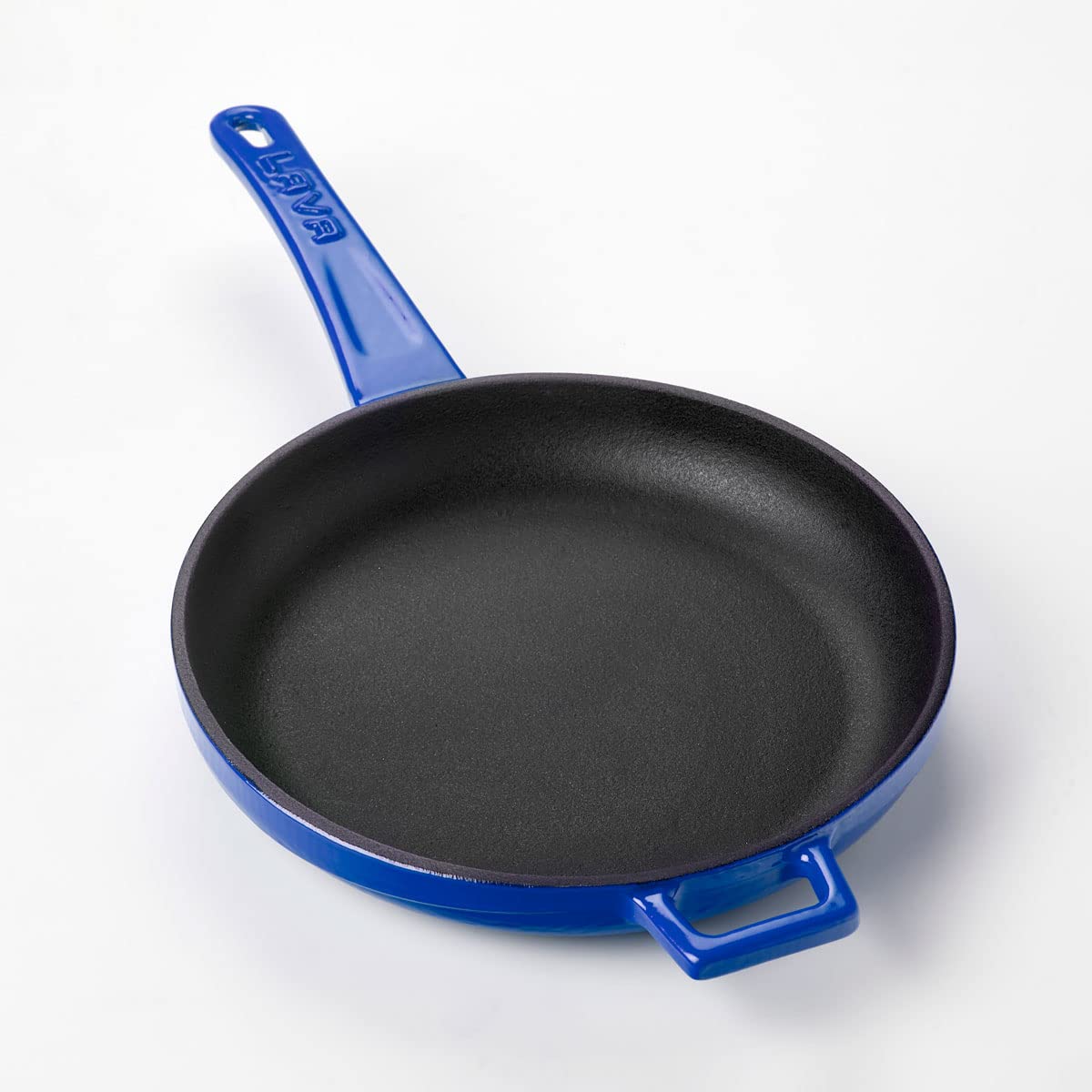 Lava Signature Gusseisen Bratpfanne 20 cm Blau Emailliert