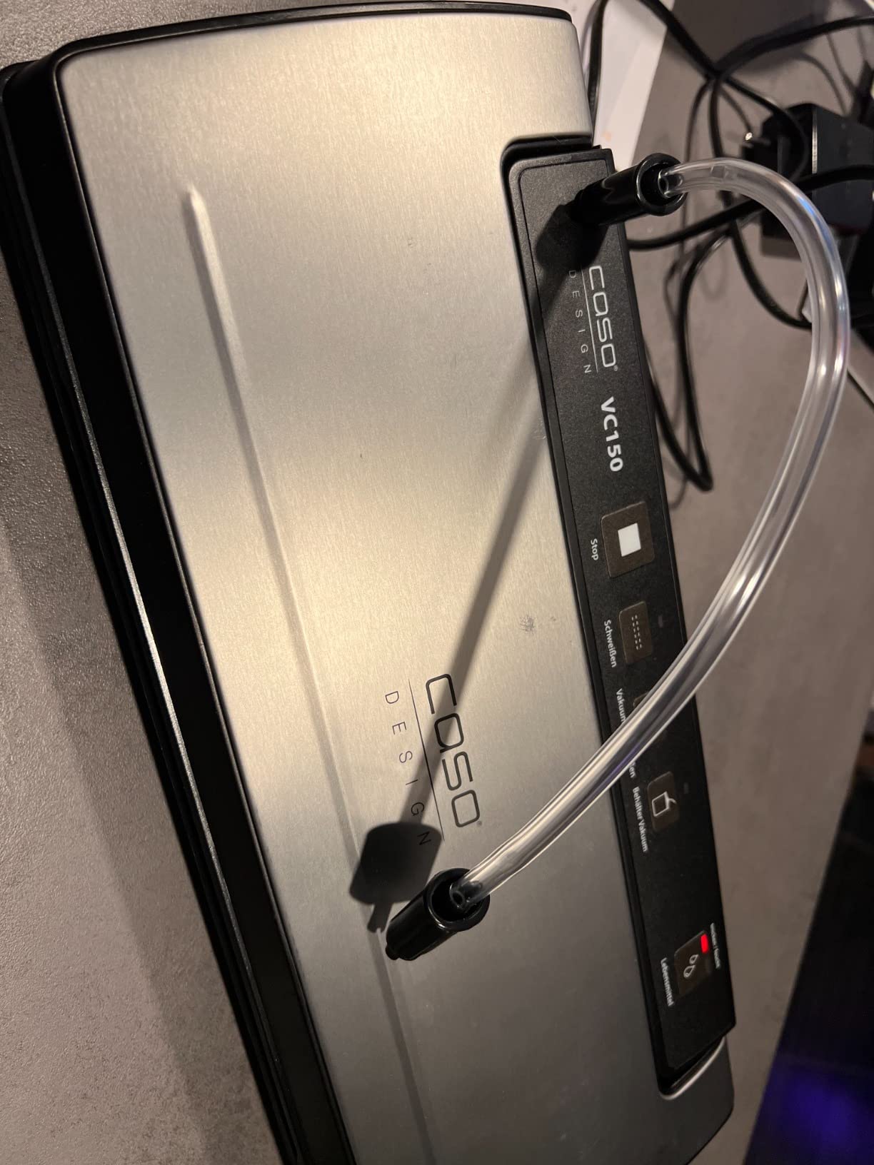 CASO VC150 Vakuumierer Edelstahl 30cm Sous Vide