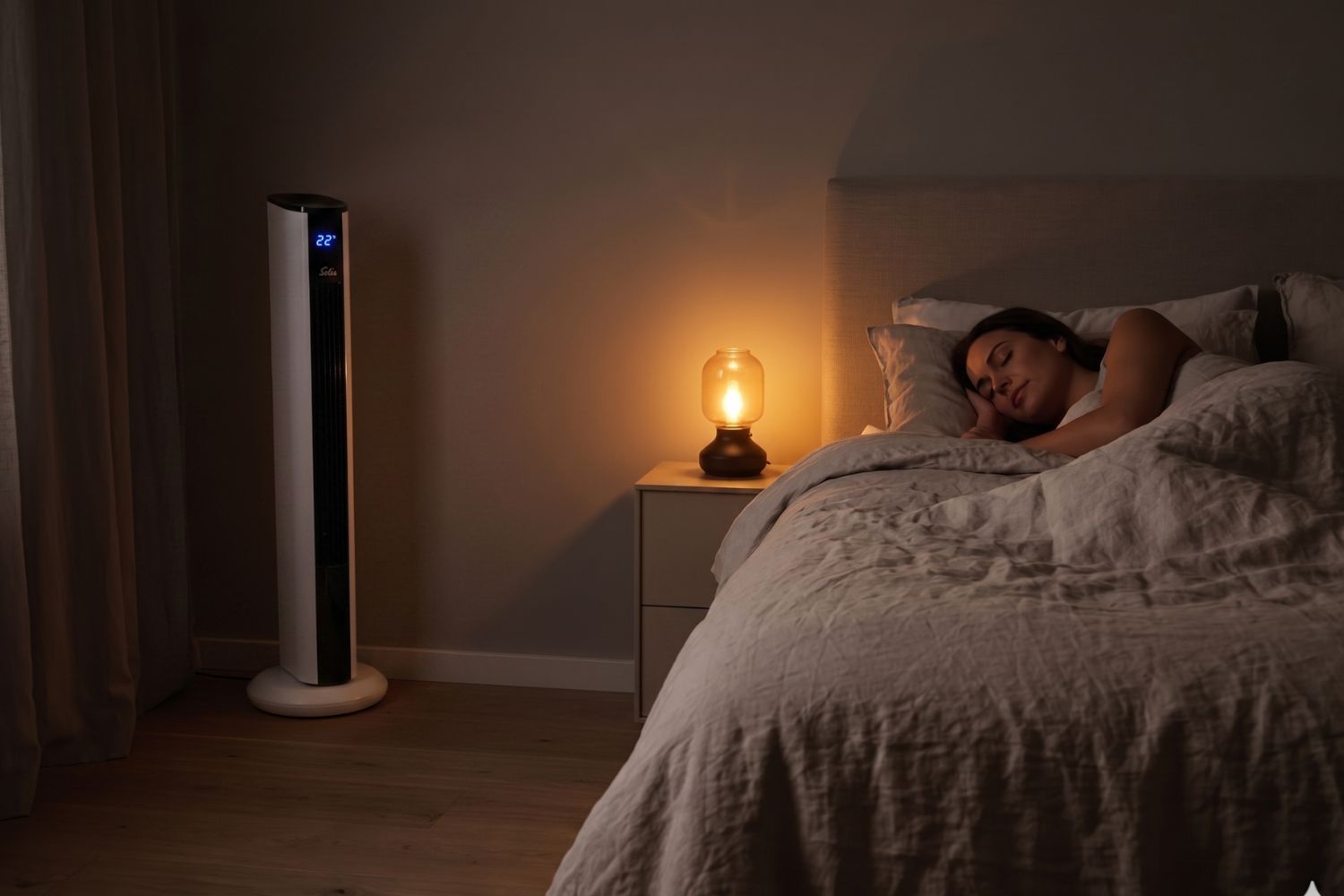 Solis Easy Breezy Turmventilator Weiß Typ 757 50 Watt