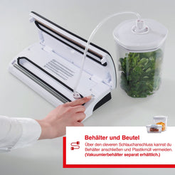 Solis EasyVac Pro Vakuumierer Noir für trocken & feucht