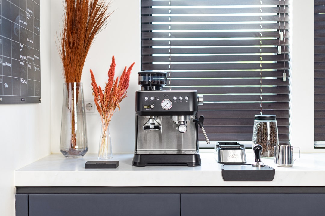 Solis Grind & Infuse Perfetta 1019 Siebträger Schwarz Mahlwerk