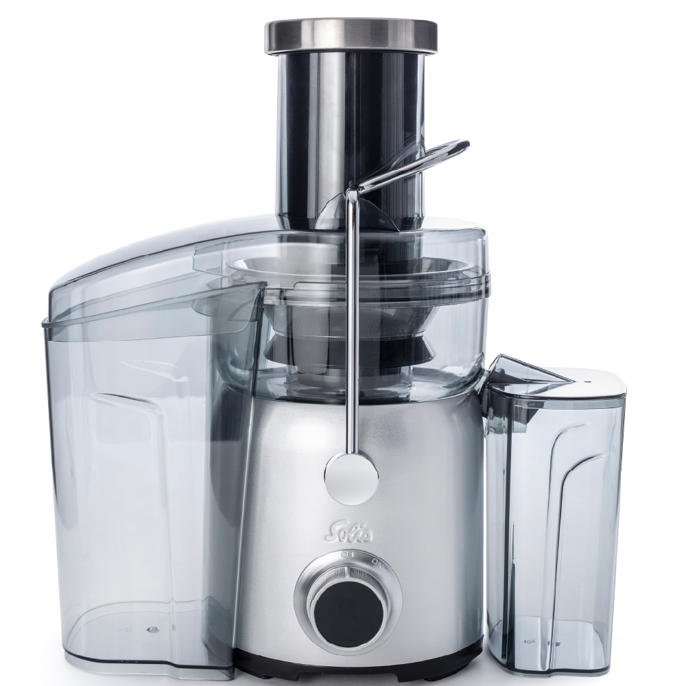Solis Juice Fountain Compact 8451 Entsafter Edelstahl 1200W