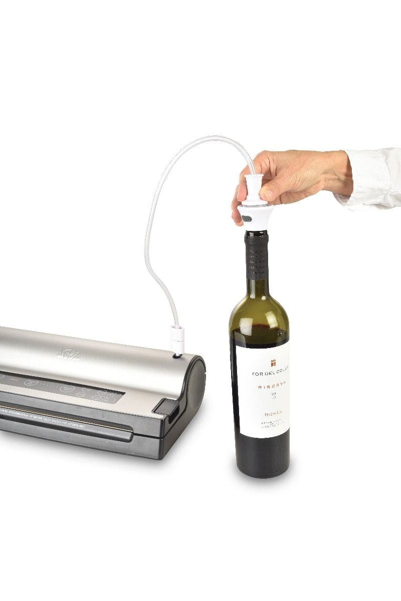 Solis Vac Prestige Vakuum-Weinverschlüsse 2er-Set