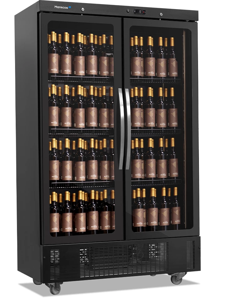 Marecos CV 800 CS PV Weinkühlschrank 118 cm Edelstahl