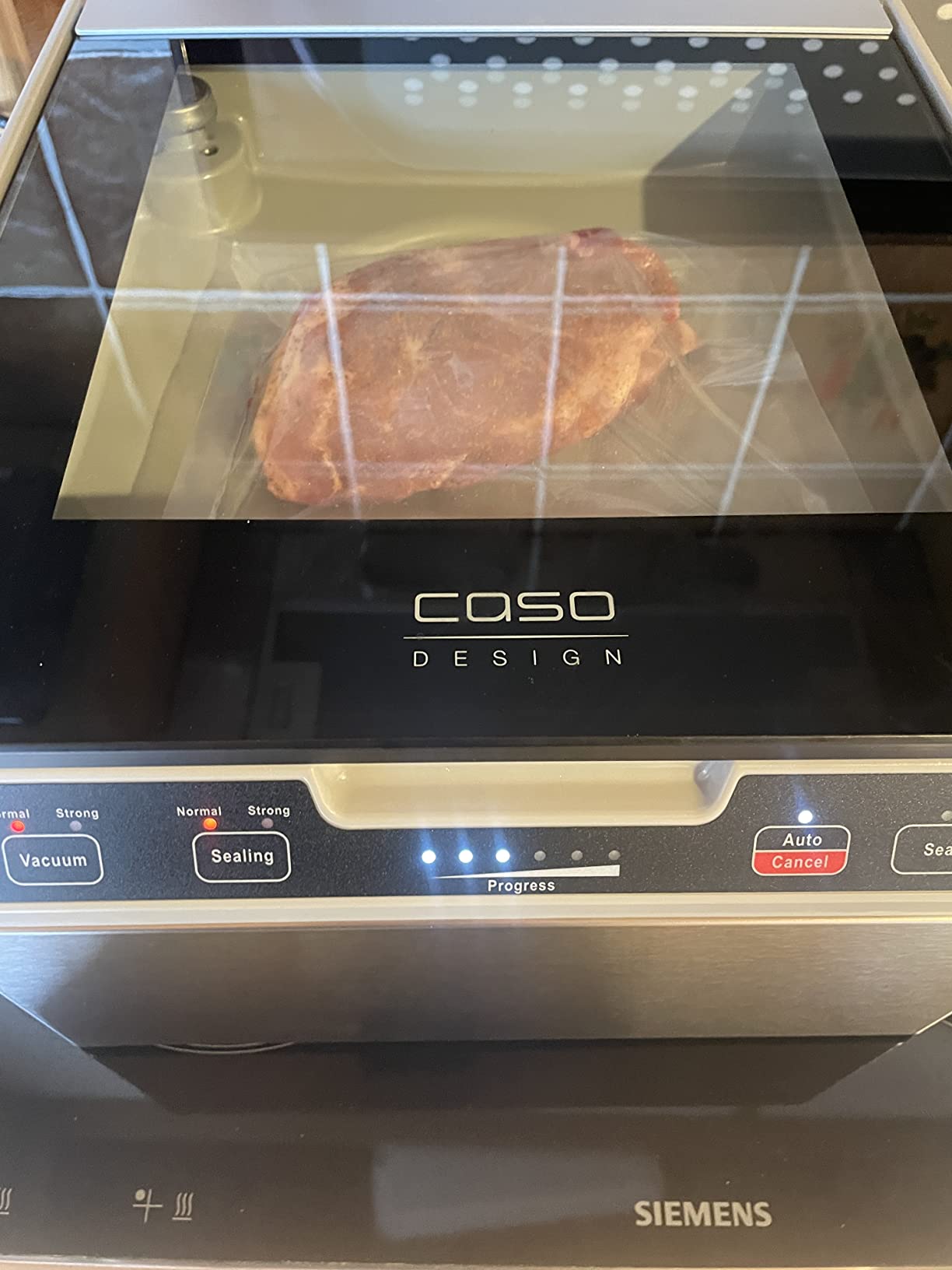 CASO VacuChef 40 Kammervakuumierer Edelstahl 3 Liter