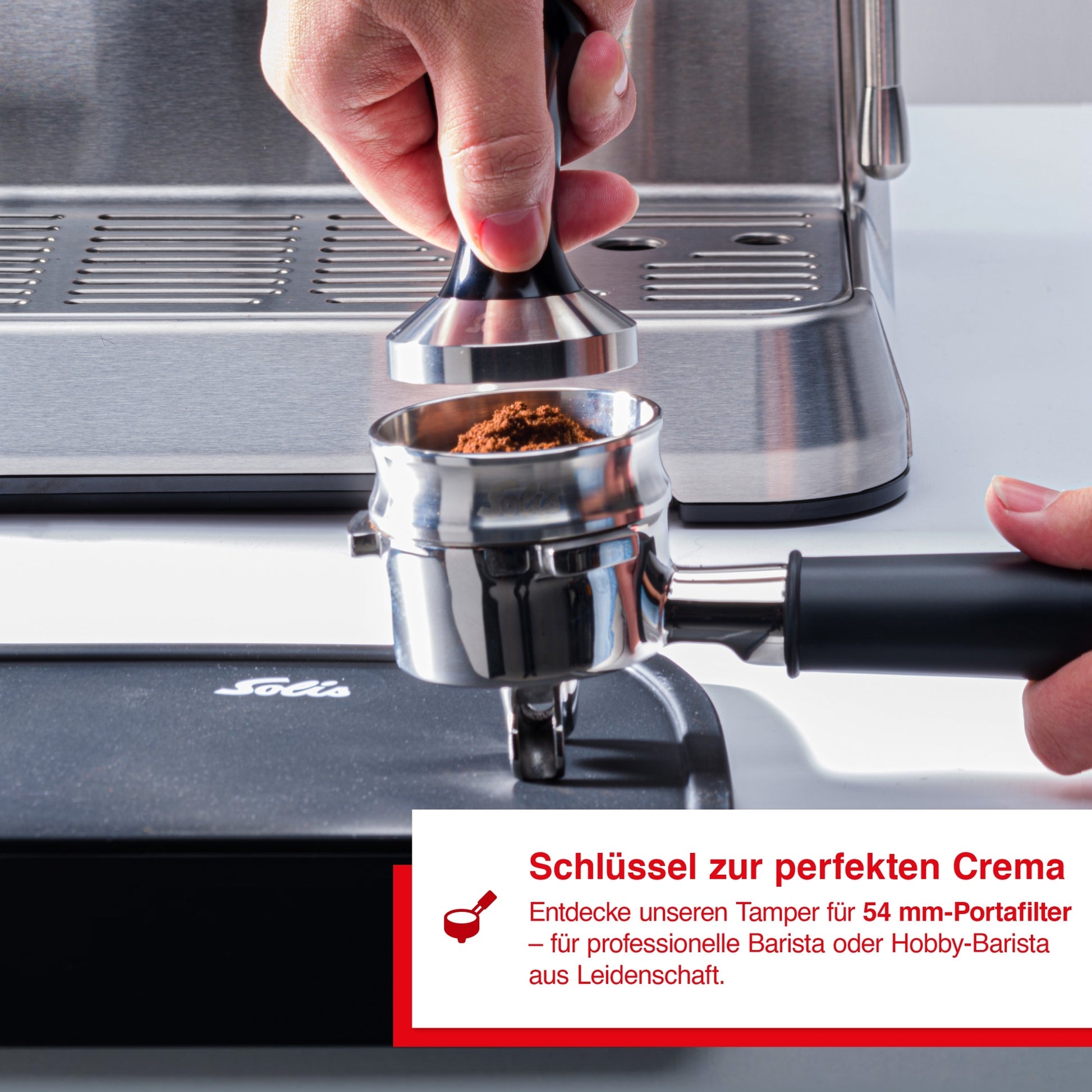 Solis Barista Perfetta Plus Tamper 54mm 360g