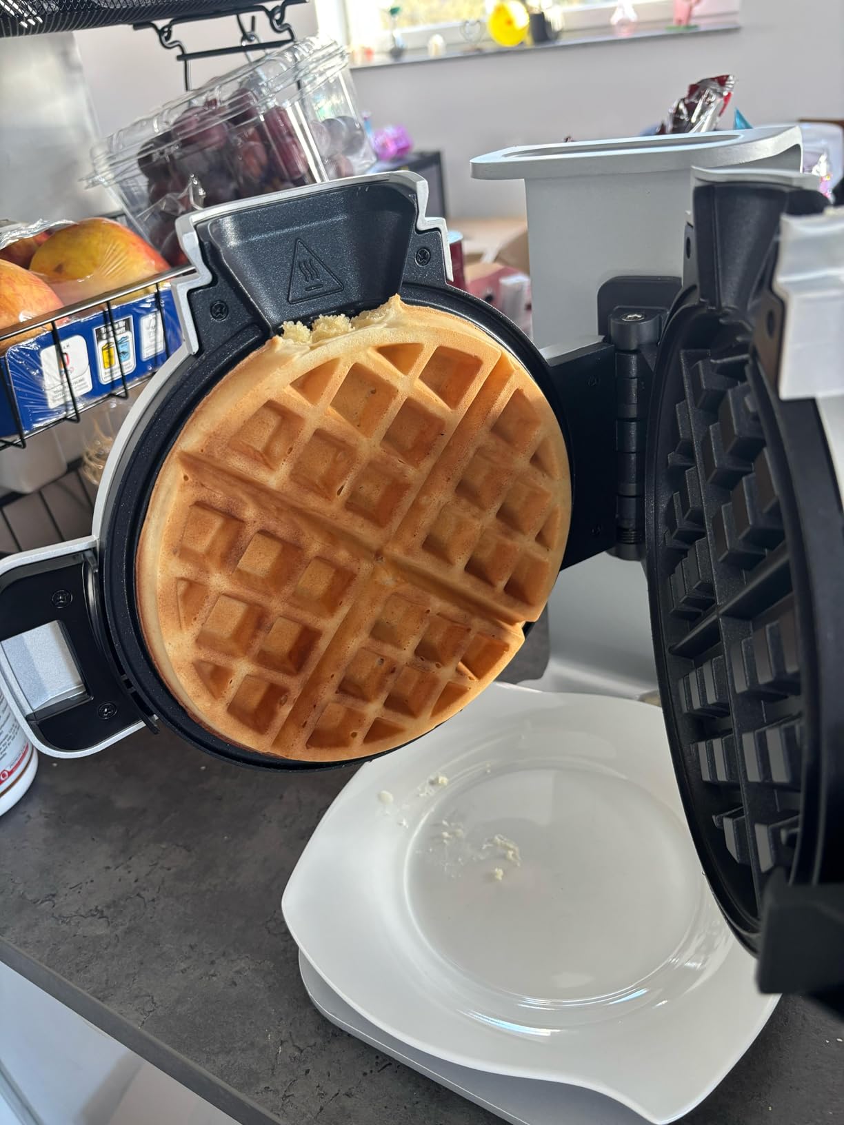 Caso WaffleUp Waffeleisen Belgisch Vertikal 5 Stufen