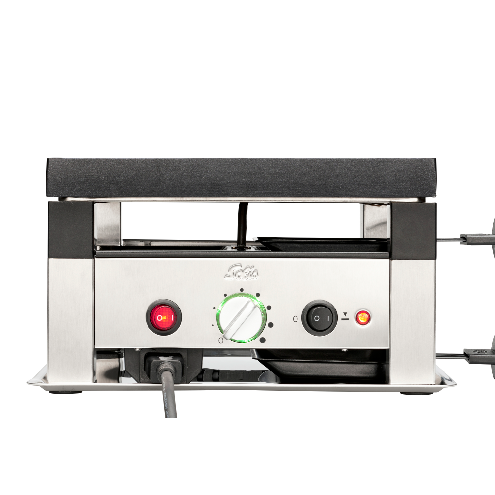 Solis 5 in 1 Table Grill Raclette Pizza Grill für 4