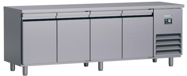 Marecos FCS 4 PO Kühlunterbau Edelstahl 373 L -15/-22°C