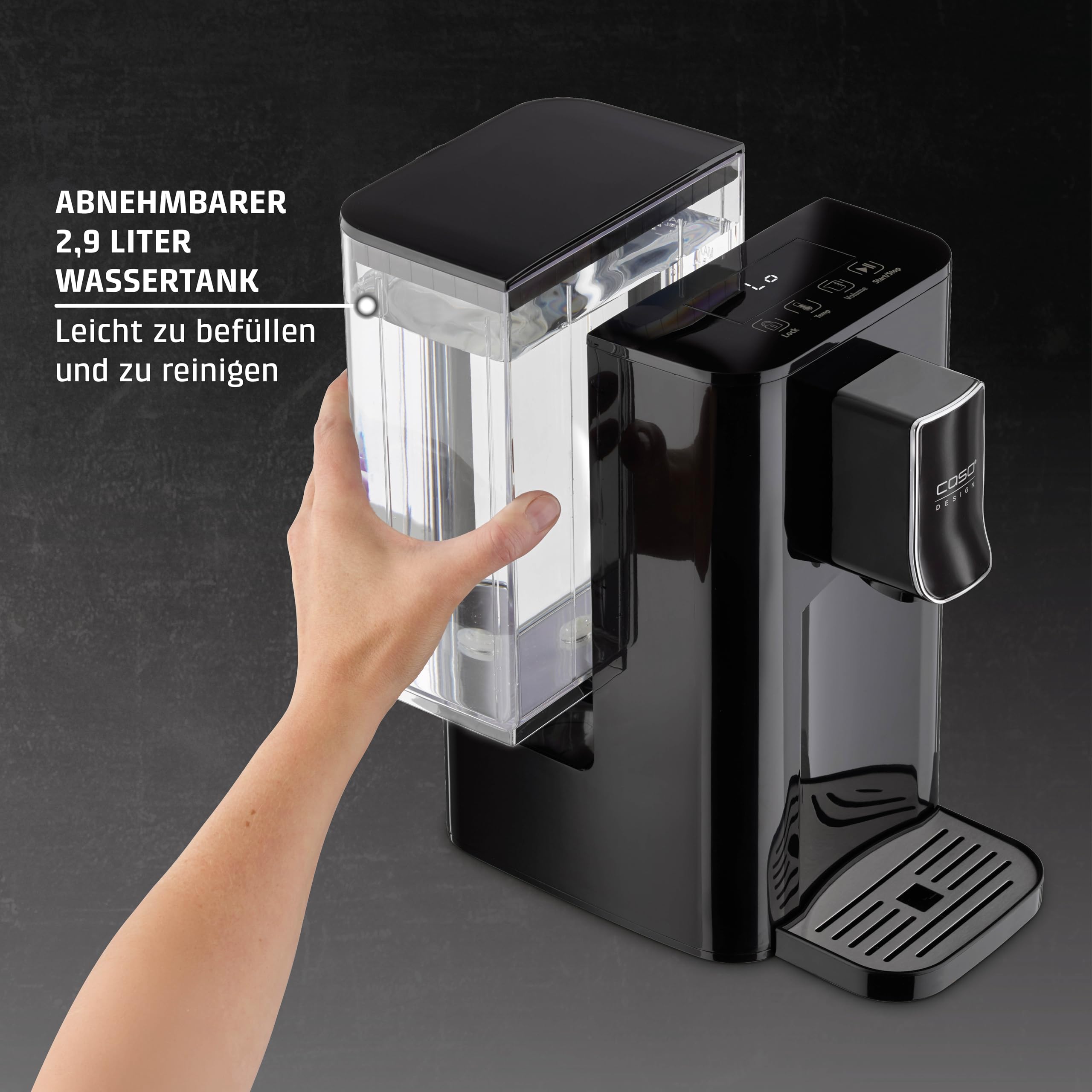 CASO HW 550 Heißwasserspender 2,9 L 2600 W 40-100 °C