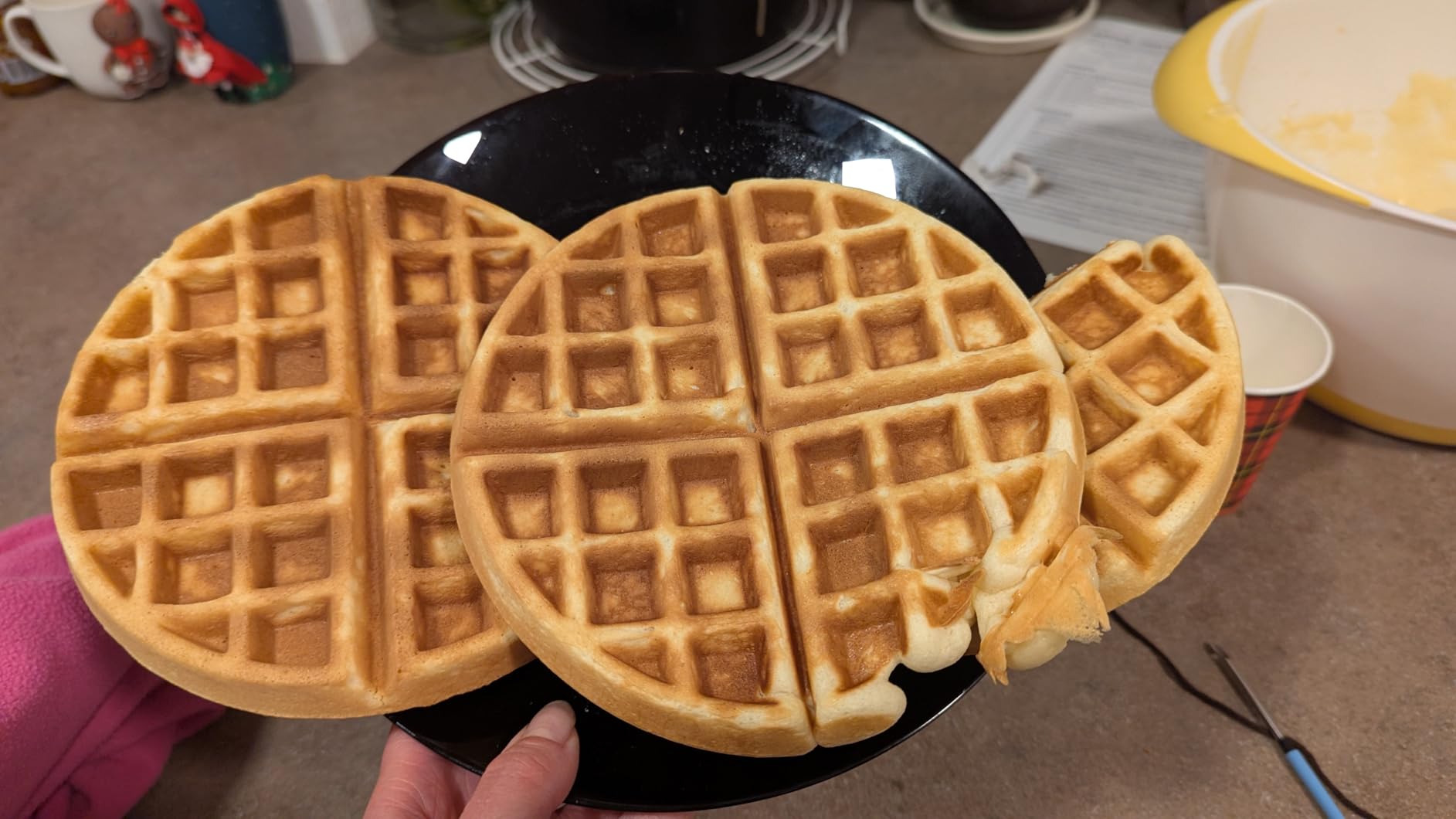 Caso WaffleUp Waffeleisen Belgisch Vertikal 5 Stufen